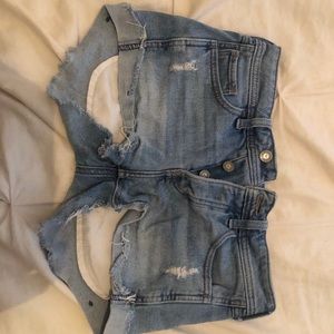 Holister jean shorts